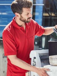 Mens Workwear Polo Shirt Pocket Essential